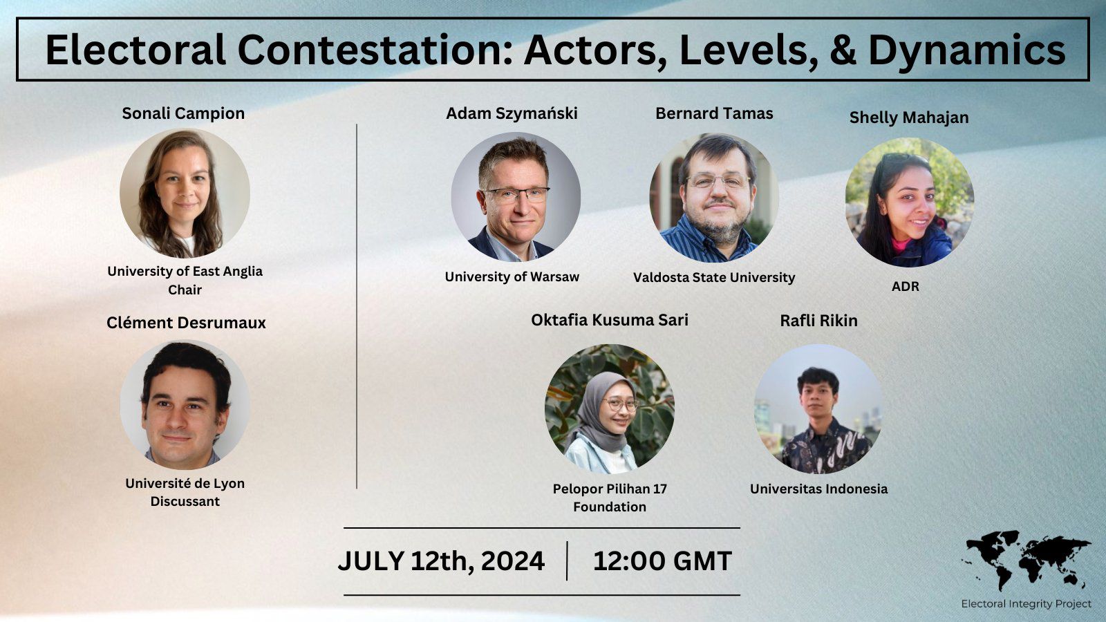 Electoral Contestation: Actors, Levels, & Dynamic